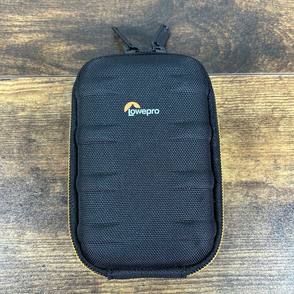 Lowepro Santiago II Hard Case for Compact Digital Camera 4.9 x 3.3 x 1.4 Black